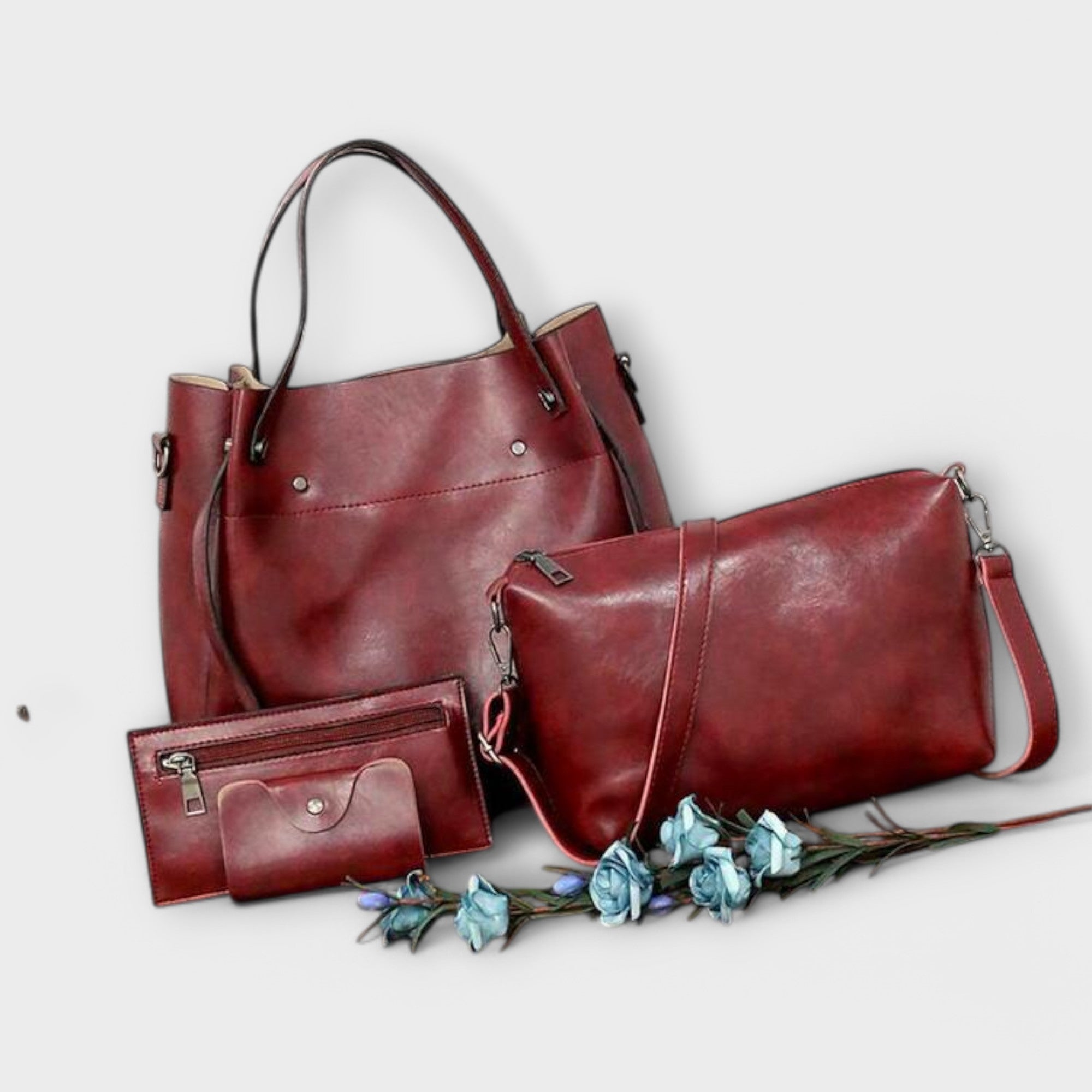 Donna - 4-Piece Vintage Bag Set