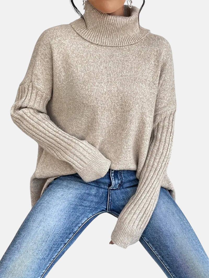 Clara – Long Turtleneck Sweater