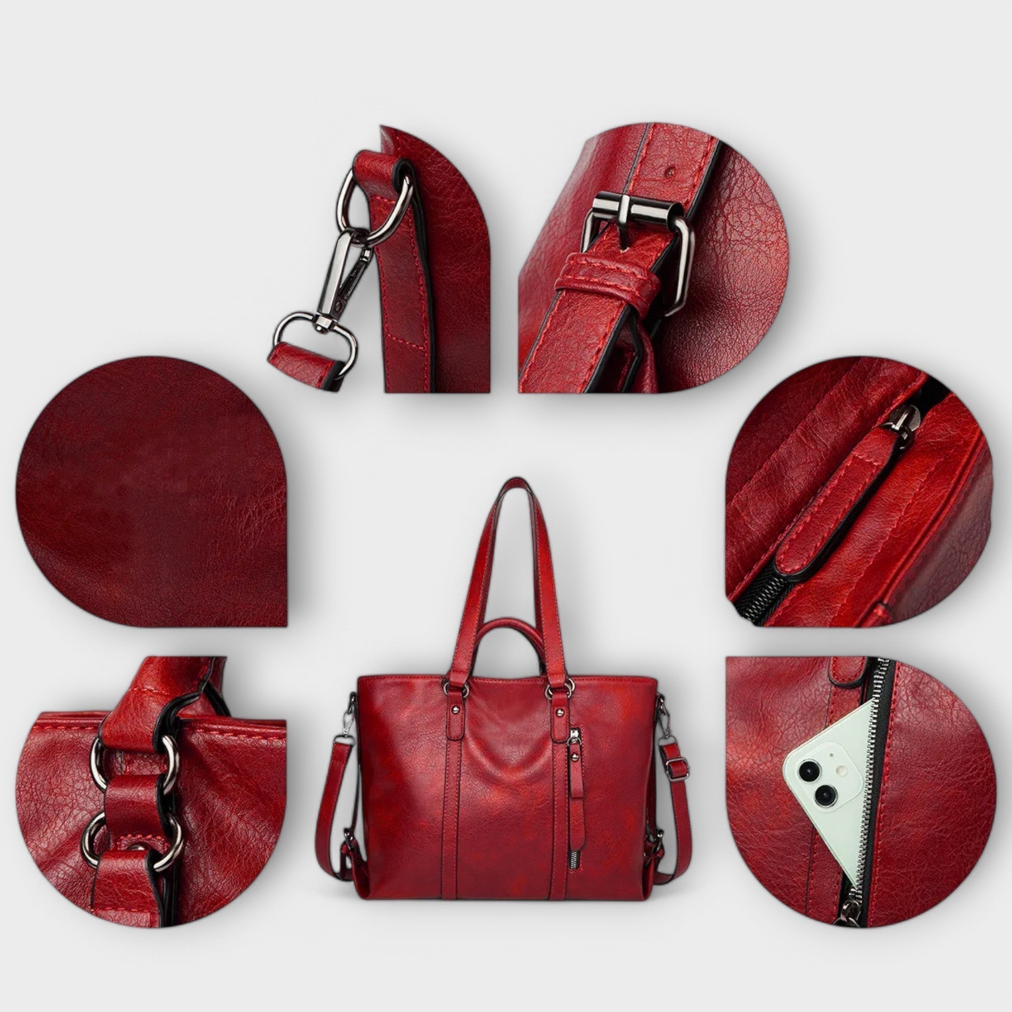 Diane - Large Leather Bag