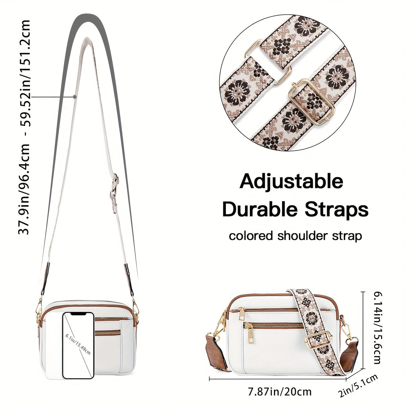 Dana - Vegan Crossbody Bag